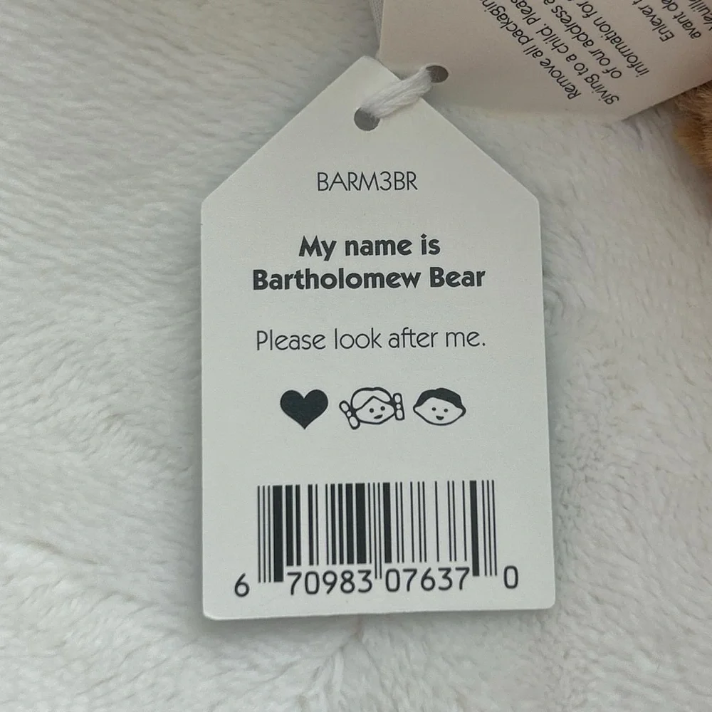 Bartholomew Bear JellyCat - Medium - Brand New - Authentic - Picture 2 of 6